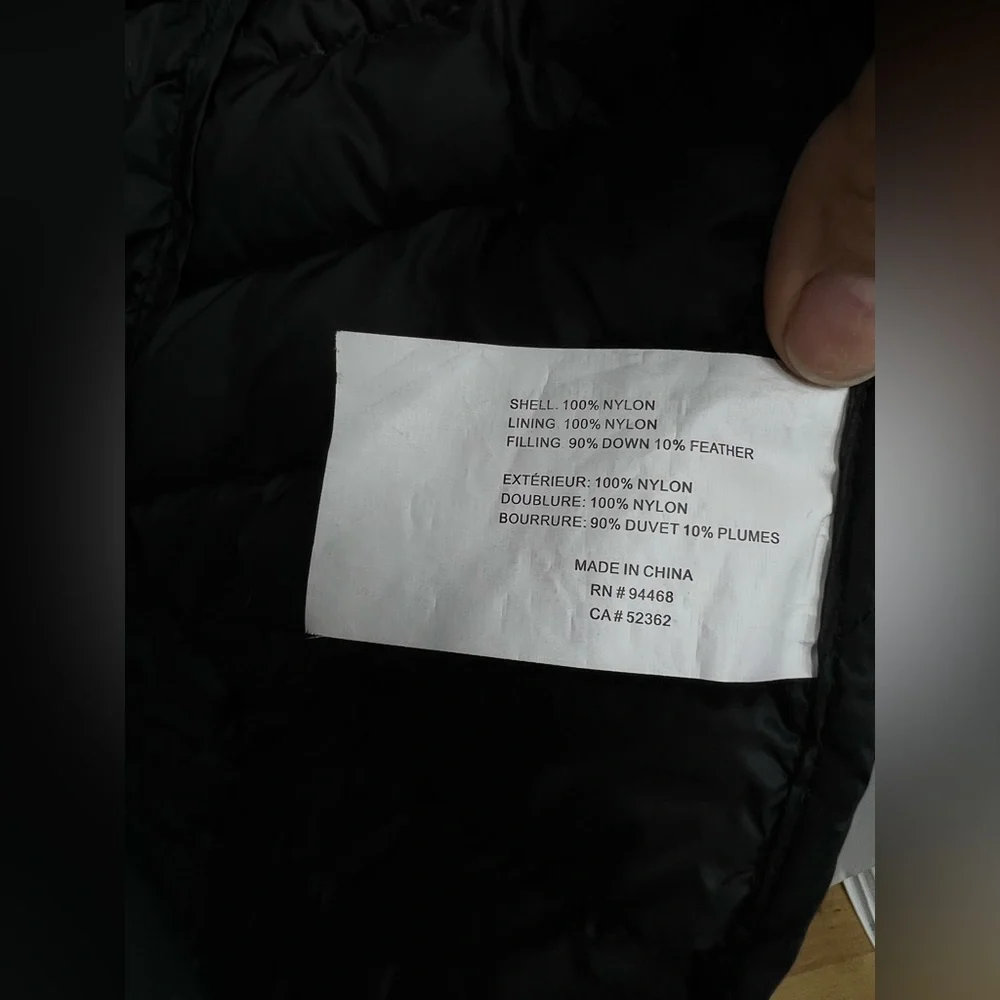 HFX Medium size, Women's Black Hooded Puffer Jacket - Picture 10 of 12